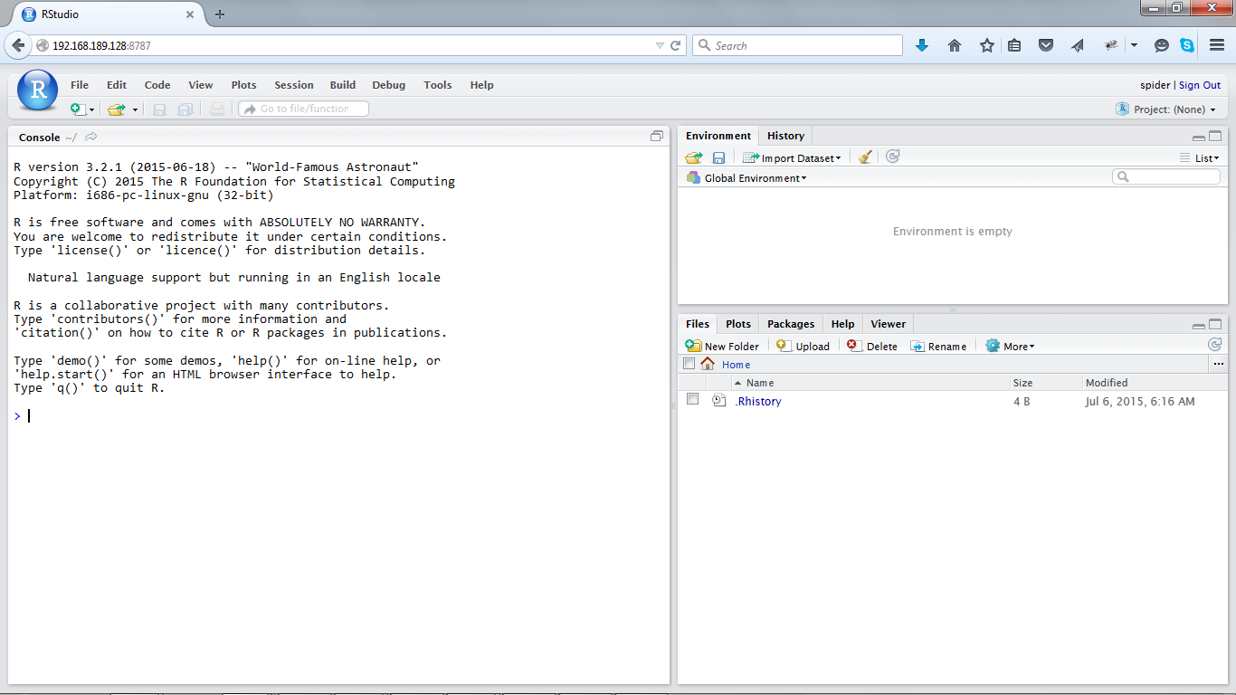 spyder rstudio